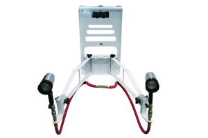 Magnetic blower hanger